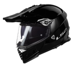 LS2 MX436 EVO Solid Glossy Black