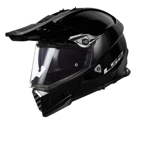 LS2 MX436 EVO Solid Glossy Black