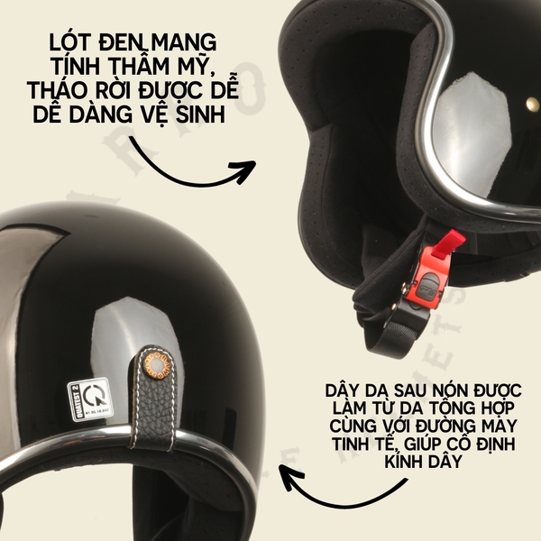 Raw DOT Basic Đen Nhám V. Chrome