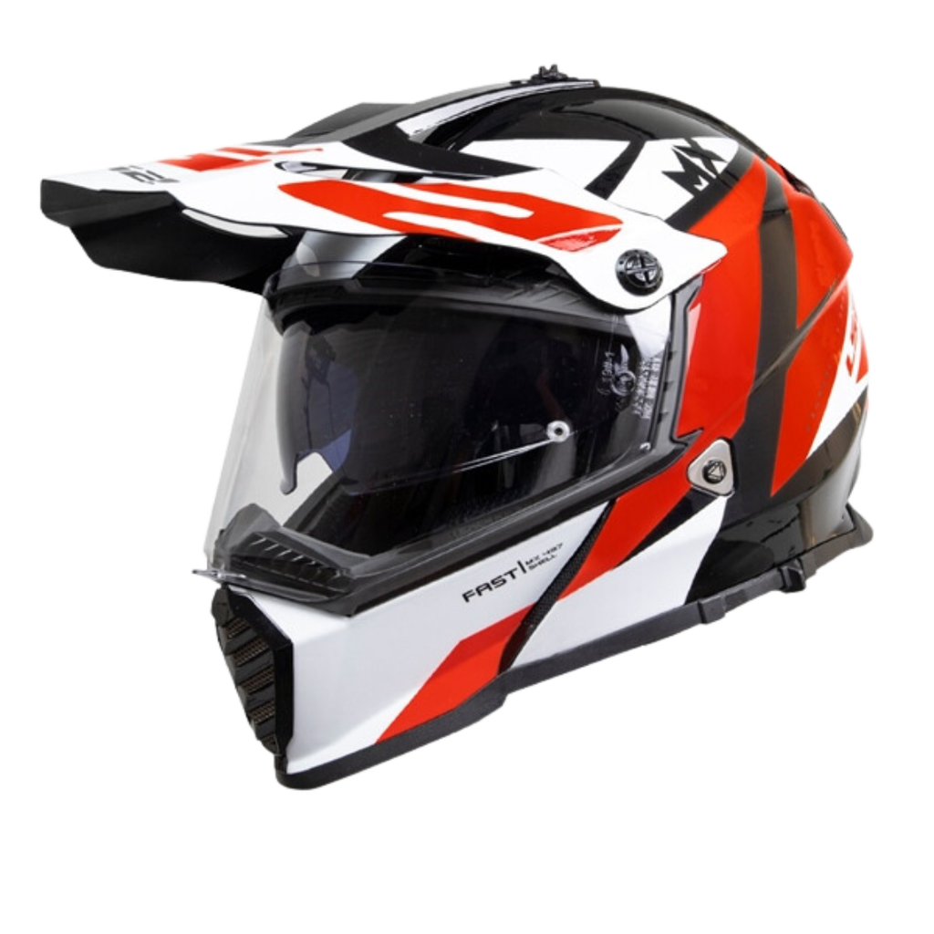 LS2 MX436 EVO Strike Black White Red