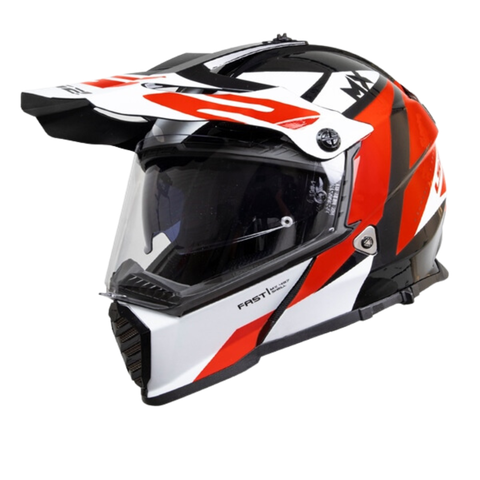 LS2 MX436 EVO Strike Black White Red