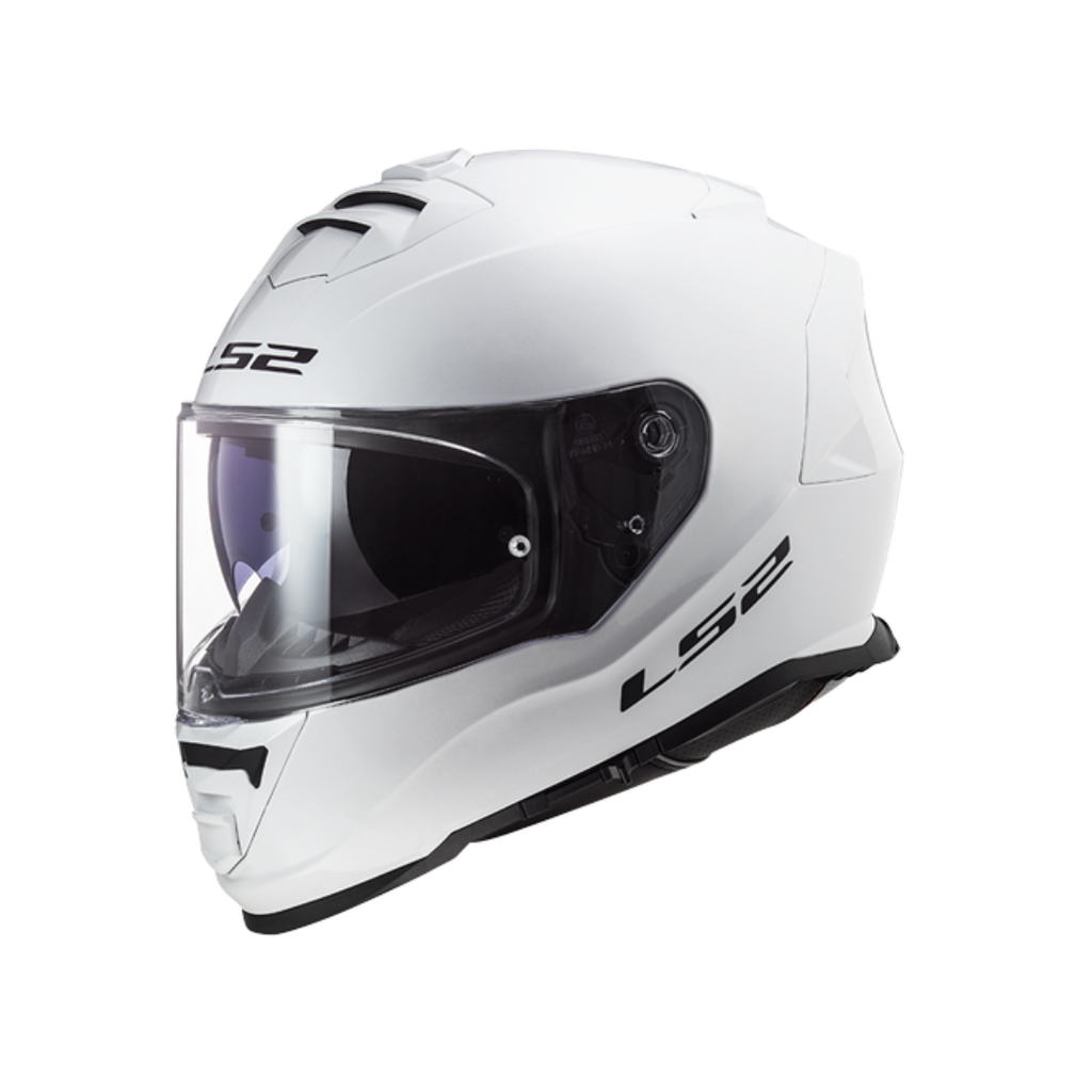 LS2 FF800 SOLID WHITE