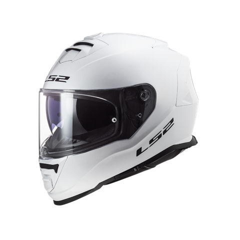 LS2 FF800 SOLID WHITE