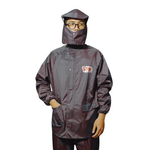 Áo mưa Raw Basic Xám