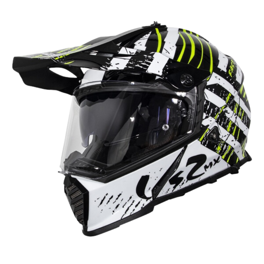 LS2 MX436 EVO Verve Black White