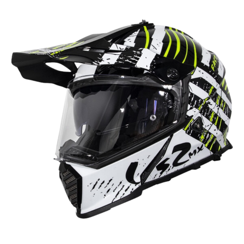 LS2 MX436 EVO Verve Black White