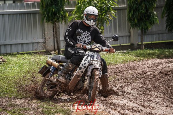 Áo raw motocross đen