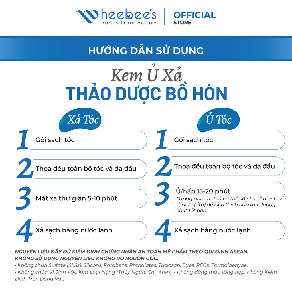 Kem Ủ Xả Lá Khế Bồ Hòn Suôn Mượt, Chắc Khỏe, Bồng Bềnh 168 Gram