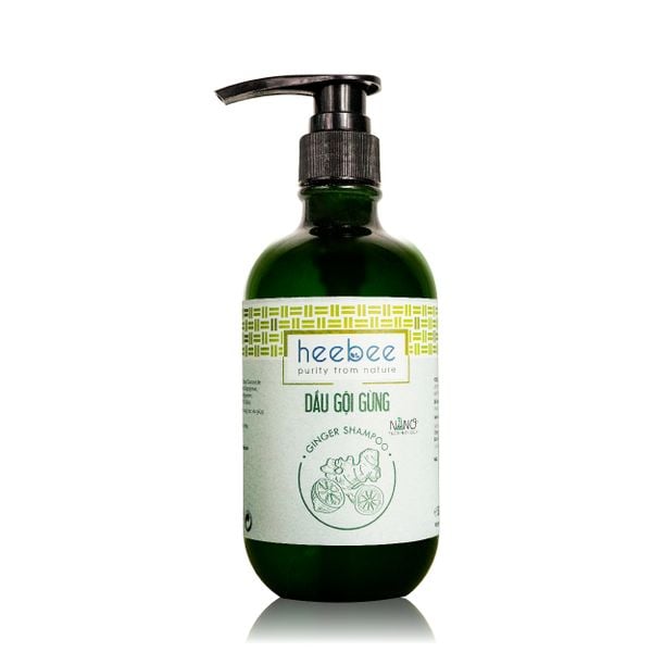 Dầu Gội Gừng Thiên Nhiên Giúp Giảm Rụng, Mềm Mượt Tóc 300/500ML