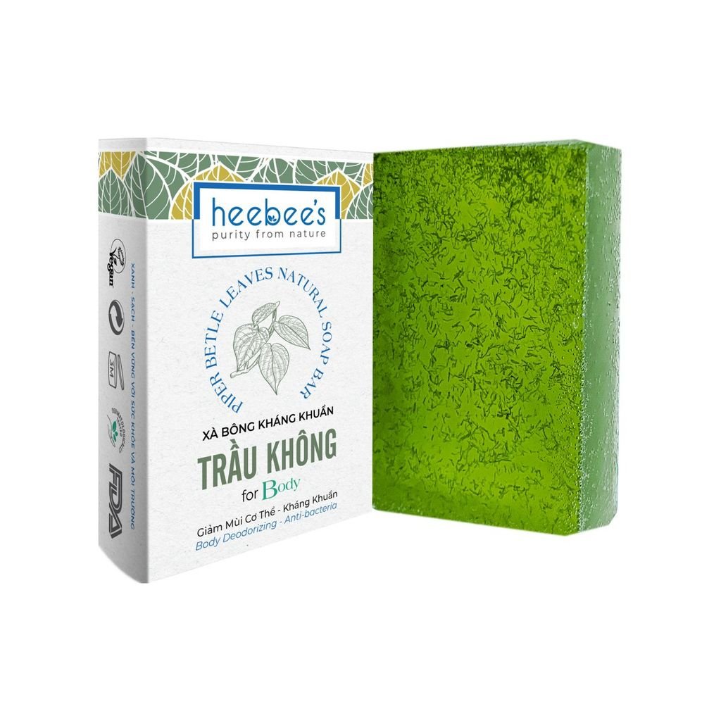 Xà Bông Tắm Trầu Không Kháng Khuẩn, Ngừa Mụn 100Gram