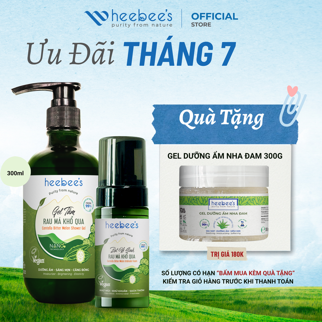 Khuyến Mãi Mùa Hè - COMBO DỊU ÊM