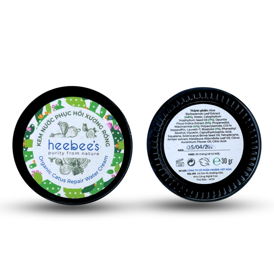 Kem Dưỡng Ẩm Phục Hồi Và Trẻ Hoá Da Mặt Hữu Cơ 30Gram