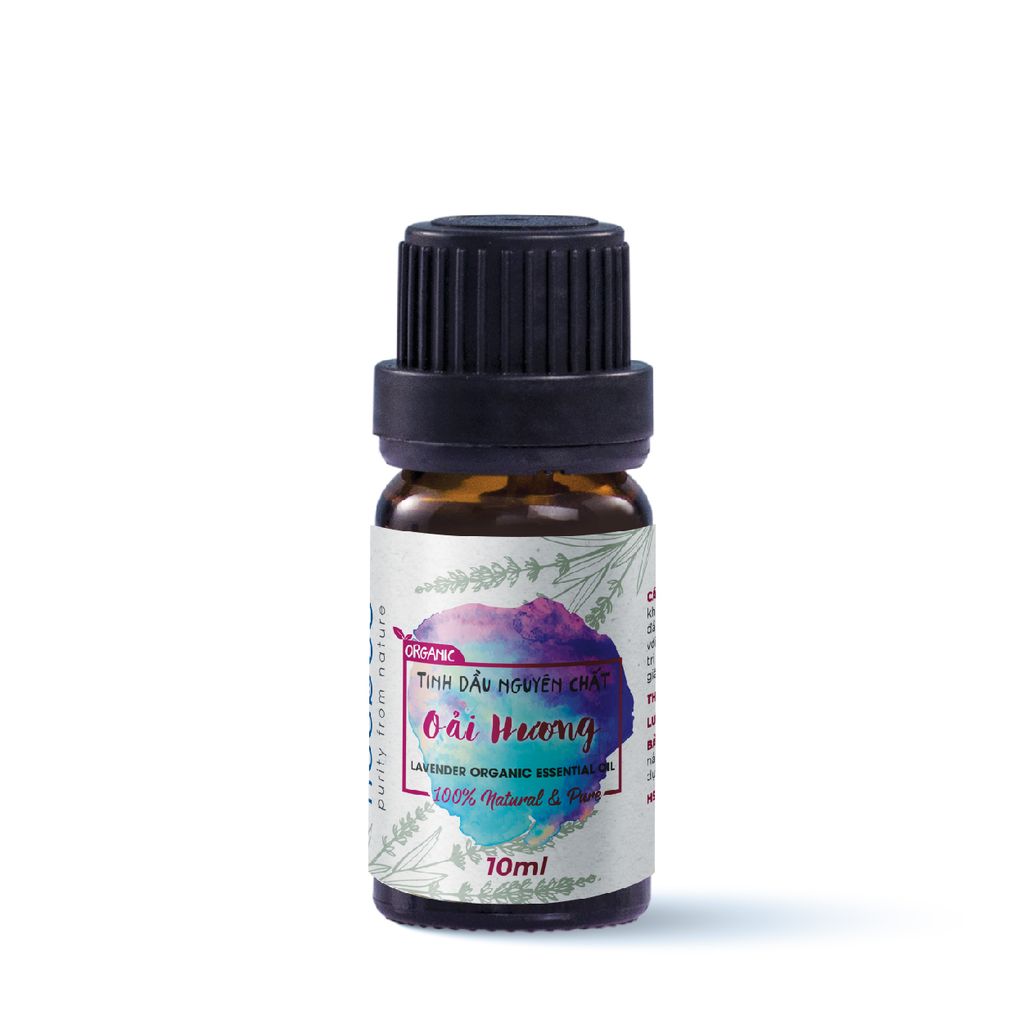 Tinh Dầu Oải Hương Nguyên Chất Heebee 10ml - Lavender Organic Essential Oil 10ml