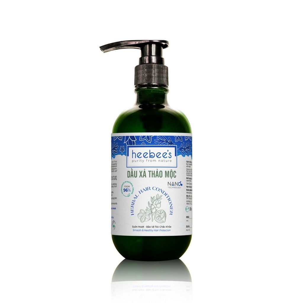 Dầu Xả Thảo Mộc Giảm Xơ Rối Heebee Herbal Hair Conditioner 300/500ML