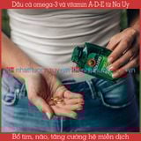  Dầu cá omega-3 và vitamin A-D-E | Möller’s Konsentrert Omega-3 