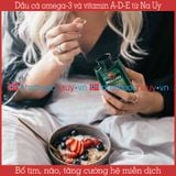  Dầu cá omega-3 và vitamin A-D-E | Möller’s Konsentrert Omega-3 
