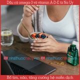  Dầu cá omega-3 và vitamin A-D-E | Möller’s Konsentrert Omega-3 