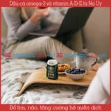  Dầu cá omega-3 và vitamin A-D-E | Möller’s Konsentrert Omega-3 