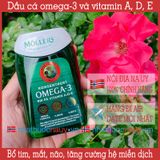  Dầu cá omega-3 và vitamin A-D-E | Möller’s Konsentrert Omega-3 