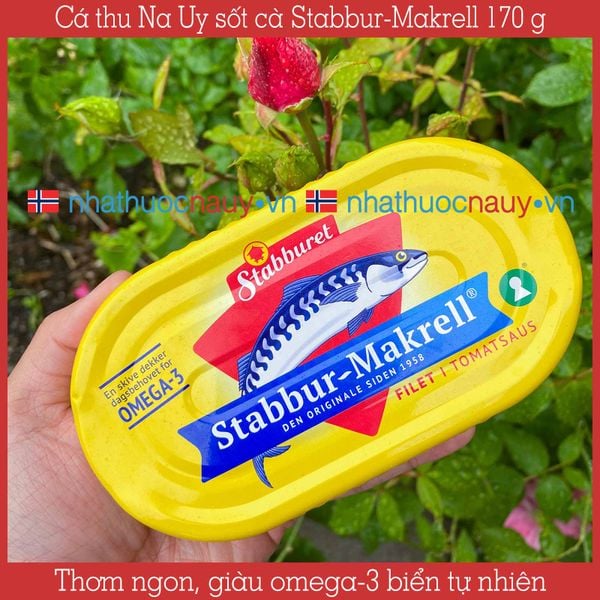 Cá thu Na Uy sốt cà Stabbur-Makrell