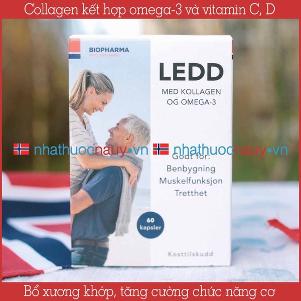 Biopharma Ledd | Collagen và omega-3 bổ xương khớp từ Na Uy