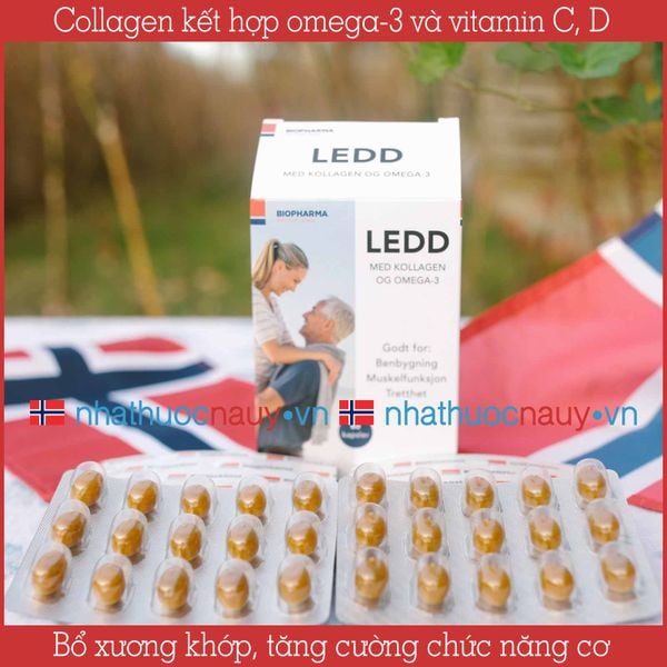 Biopharma Ledd | Collagen và omega-3 bổ xương khớp từ Na Uy