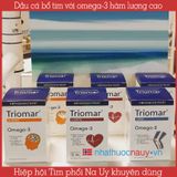  Dầu cá bổ tim Triomar Hjerte 