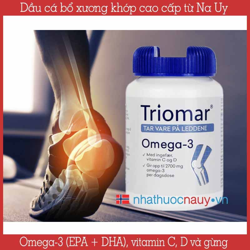  Dầu cá bổ xương khớp Triomar Ledd 