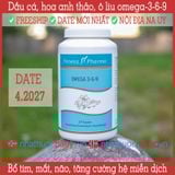  Dầu cá, hoa anh thảo Omega 3-6-9 | Fitness Pharma 