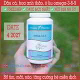  Dầu cá, hoa anh thảo Omega 3-6-9 | Fitness Pharma 