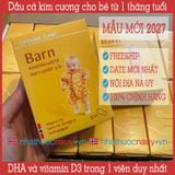  Dầu cá kim cương (mẫu mới 2027) | DHA và vitamin D3 cho bé từ 1 tháng tuổi | Lifeline Care Barn 