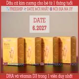  Dầu cá kim cương | DHA và vitamin D3 cho bé từ 1 tháng tuổi | Lifeline Care Barn 