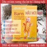  Dầu cá kim cương (mẫu mới 2027) | DHA và vitamin D3 cho bé từ 1 tháng tuổi | Lifeline Care Barn 