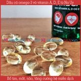 Dầu cá omega-3 và vitamin A, D, E | Biopharma Trippel Omega-3 