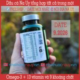  Dầu cá tổng hợp omega-3, vitamin và khoáng chất | Nycoplus Omega-3 Multi 