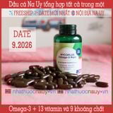  Dầu cá tổng hợp omega-3, vitamin và khoáng chất | Nycoplus Omega-3 Multi 