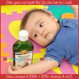  Dầu gan cá tuyết cho bé từ 1 tuổi | Möller's Pharma Min første tran 