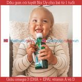  Dầu gan cá tuyết cho bé từ 1 tuổi | Möller's Pharma Min første tran 