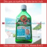  Dầu gan cá tuyết cho bé từ 1 tuổi | Möller's Pharma Min første tran 