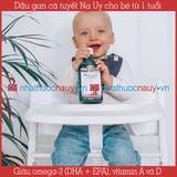  Dầu gan cá tuyết cho bé từ 1 tuổi | Möller's Pharma Min første tran 