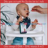  Dầu gan cá tuyết cho bé từ 1 tuổi | Möller's Pharma Min første tran 