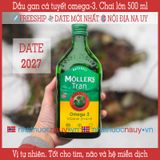  Dầu gan cá tuyết vị tự nhiên | Möller’s Tran naturell 500 ml 