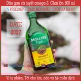  Dầu gan cá tuyết vị tự nhiên | Möller’s Tran naturell 500 ml 