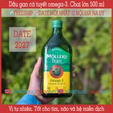  Dầu gan cá tuyết vị tự nhiên | Möller’s Tran naturell 500 ml 