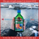  Dầu gan cá tuyết vị trái cây | Möller’s Tran fruktsmak 