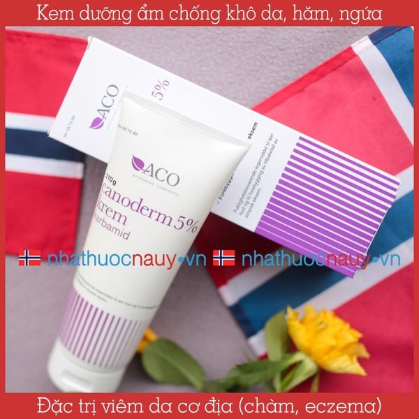 Kem dưỡng ẩm trị viêm da cơ địa Canoderm 210g