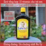  Sirô tổng hợp 10 vitamin cho trẻ em | Sana-sol 