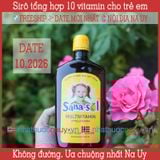  Sirô tổng hợp 10 vitamin cho trẻ em | Sana-sol 