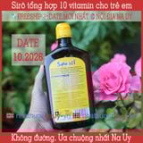  Sirô tổng hợp 10 vitamin cho trẻ em | Sana-sol 