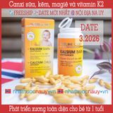  Canxi sữa cho bé từ 1 tuổi | Lifeline Care Kalsium Barn 